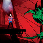 The opening scene from the musical "Spider-Man: Turn Off the Dark" during a rehearsal in New York.