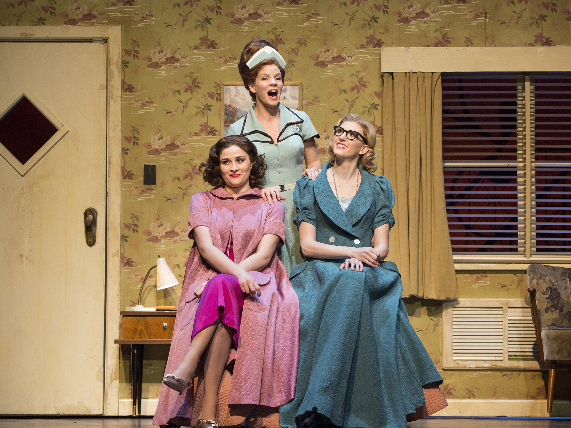 Serena Malfi, Kelli O'Hara, and Amanda Majeski in Mozart's "Così fan tutte" at The Metropolitan Opera.