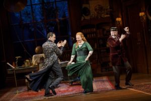 Harry Hadden-Paton, Lauren Ambrose and Allan Corduner in "My Fair Lady" at the Vivian Beaumont Theatre.