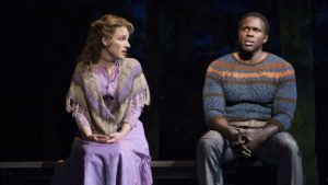 Jessie Mueller and Joshua Henry in Rodgers and Hammerstein's "Carousel" at the Imperial Theatre.