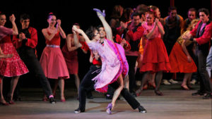 New York City Ballet dances "West Side Story Suite" choreographed by Jerome Robbins.