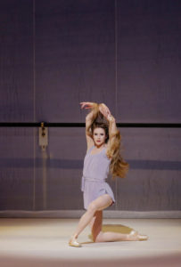 New York City Ballet's Sterling Hyltin in Jerome Robbins' "Afternoon of a Faun".