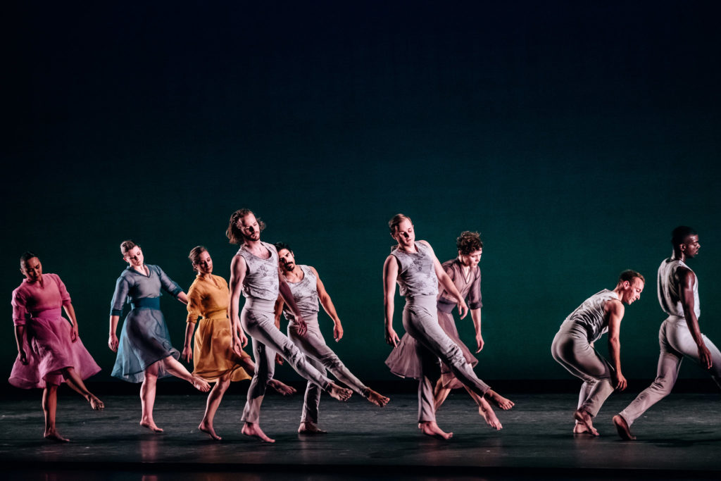 Mark Morris Dance Group closes out Mostly Mozart Festival 2018 with a triple bill at the Rose Theater at Jazz at Lincoln Center.