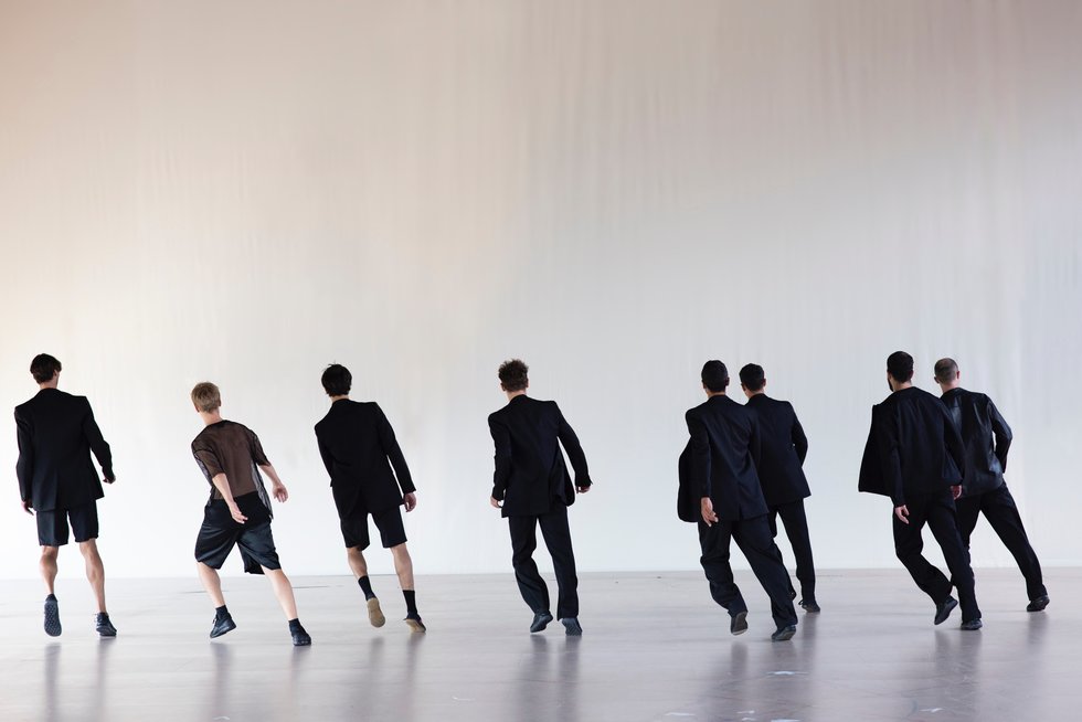 Rosas dances Anne Teresa De Keersmaeker's "The Six Brandenburg Concertos" at the Park Avenue Armory.