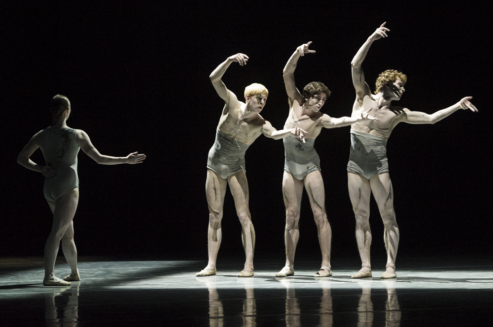 Nederlands Dans Theater performs "Sad Case". The company's second division NDT2 is currently performing at New York City Center.