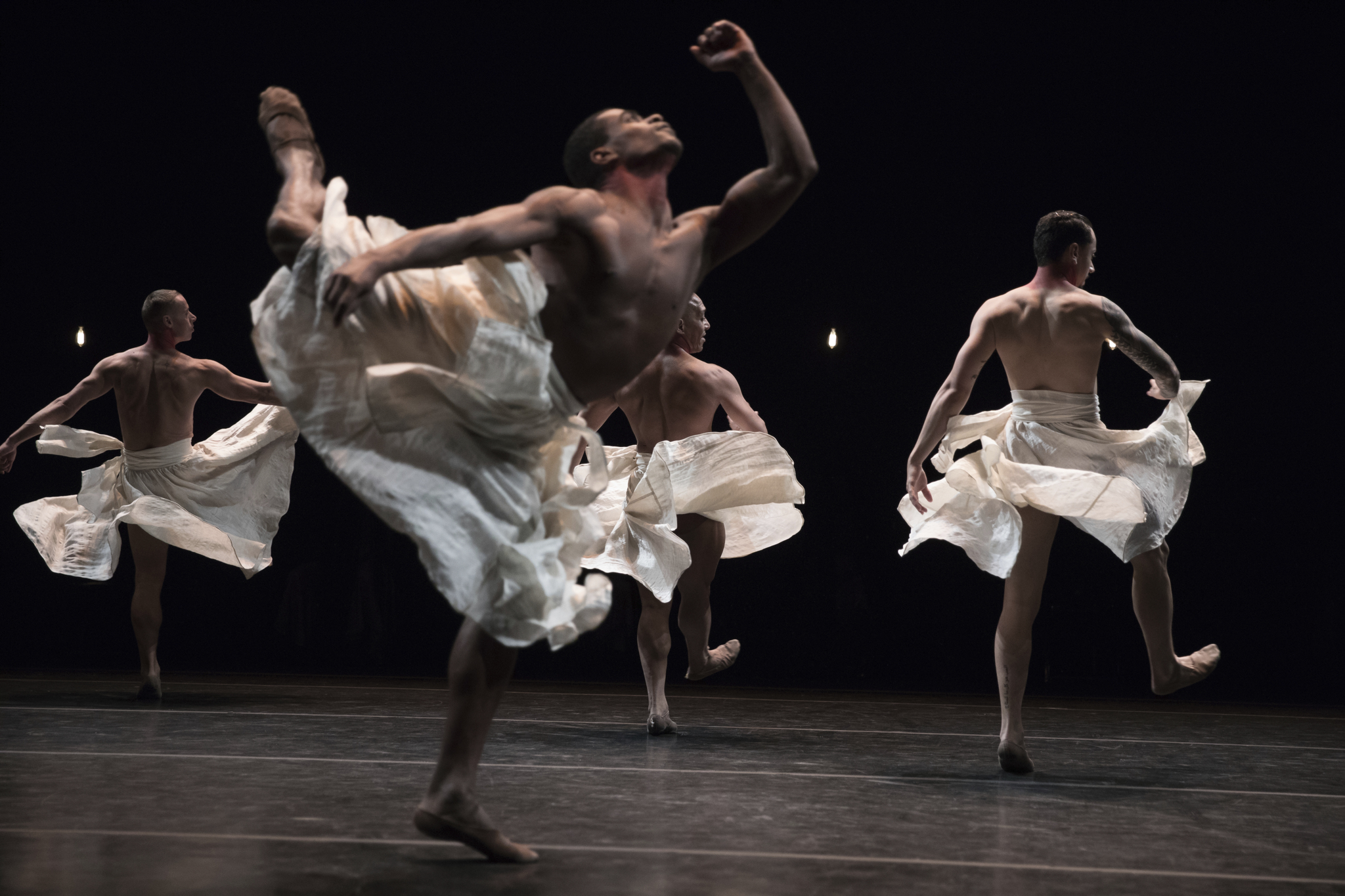 Grupo Corpo dances "Gira" choreographed by Rodrigo Pederneiras at the BAM Howard Gilman Opera House.