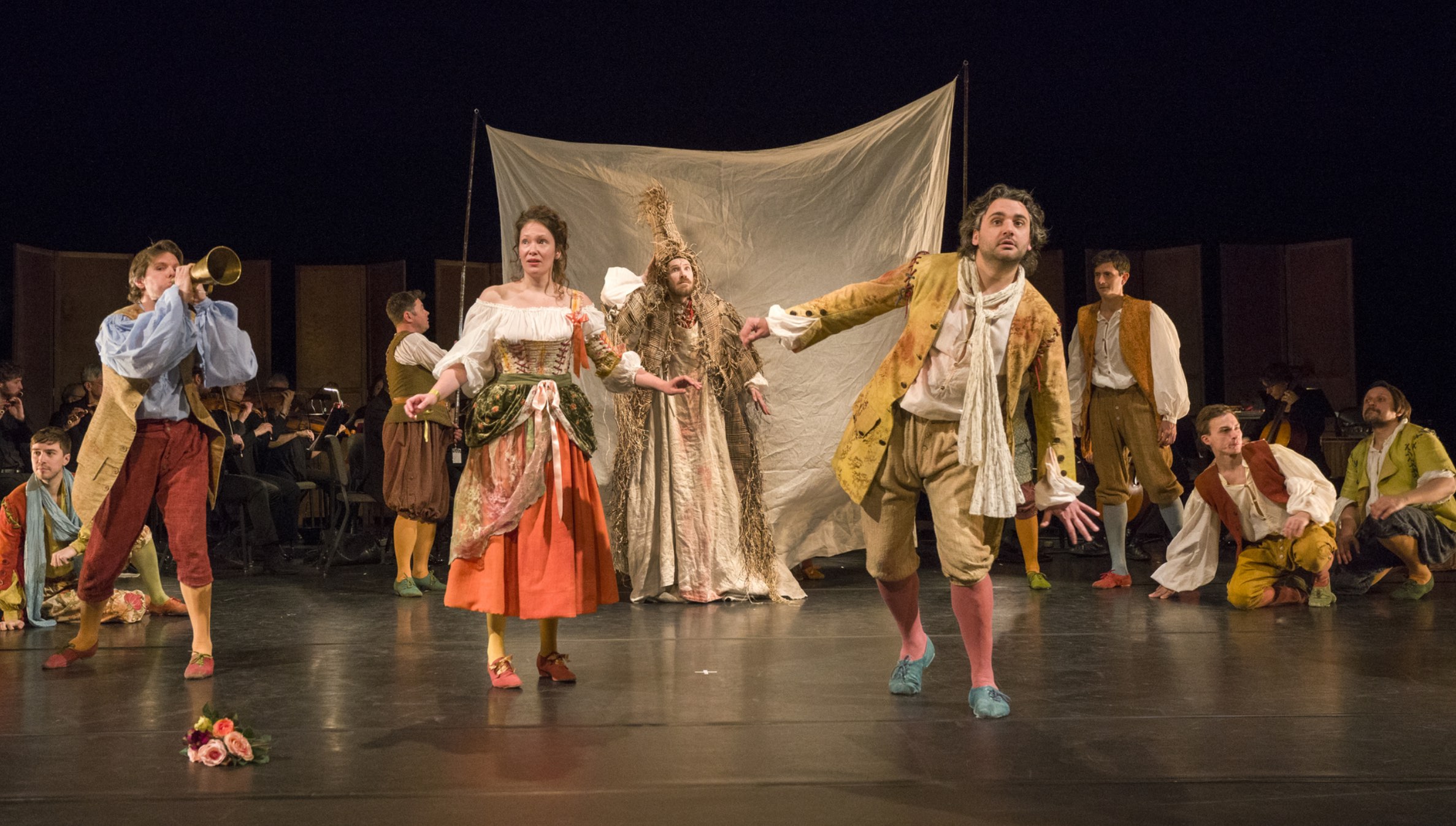 William Christie and his Les Arts Florissants perform "Rameau, Maître à Danser" at the BAM Howard Gilman Opera House. Photo by Richard Termine.