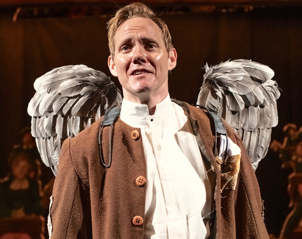 Jimmy Ray Bennett in Ensemble for the Romantic Century's production of "Hans Christian Andersen: Tales Real & Imagined" at the Duke on 42nd Street. Photo by Shirin Tinati.