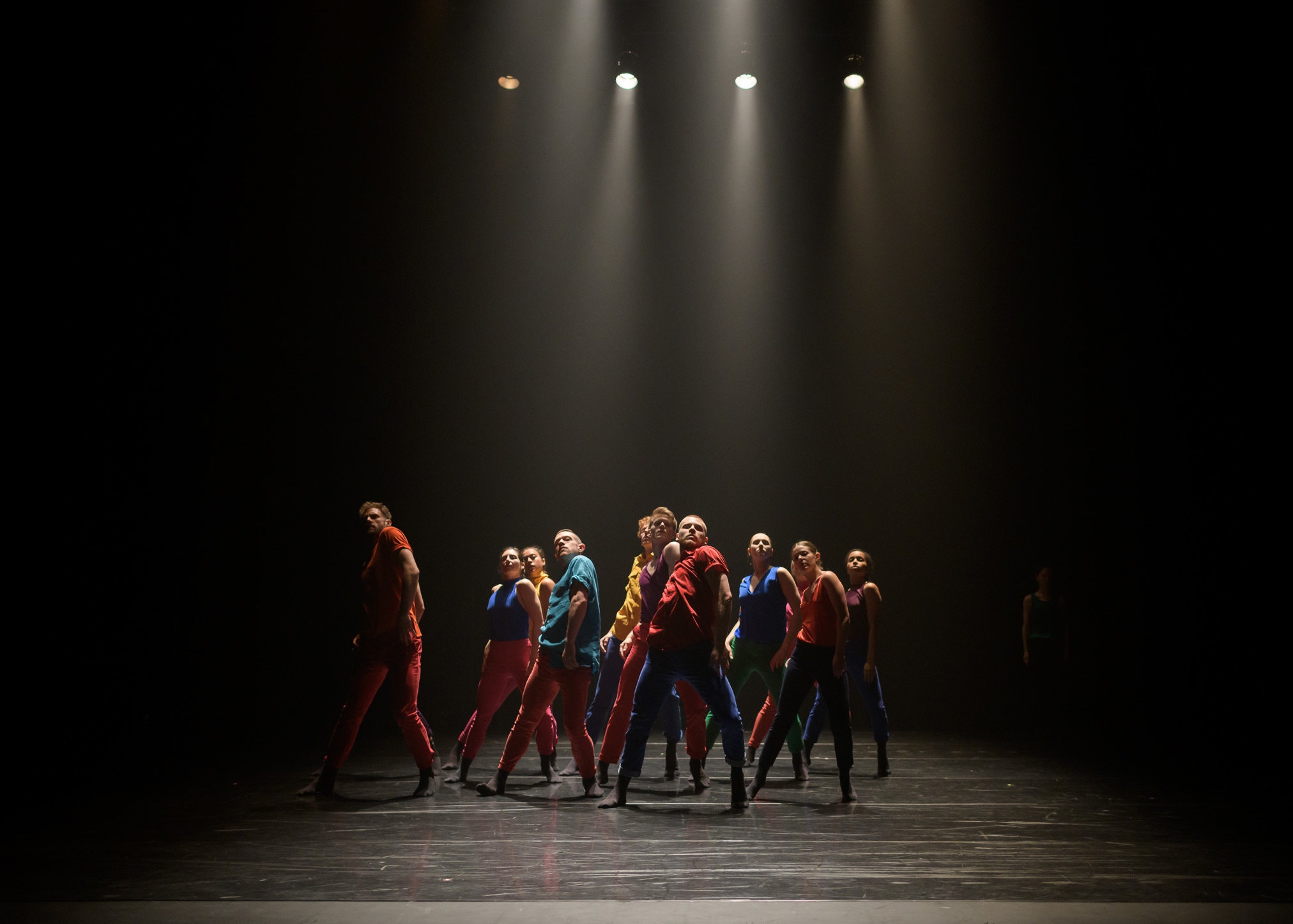 Ballet BC dances Emily Molnar’s “To this day” program at the Brooklyn Academy of Music. Photo by Ian Douglas.