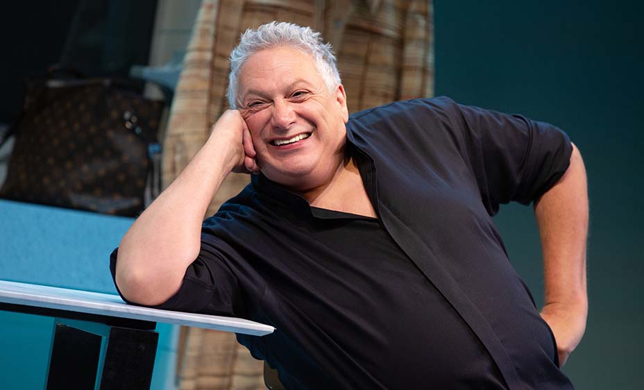 Harvey Fierstein in Manhattan Theatre Club's "Bella Bella" at New York City Center. Photo by Jeremy Daniel.