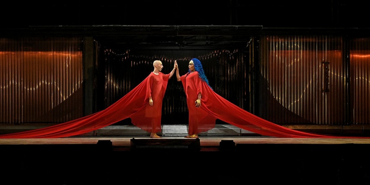 A scene from Philip Glass's "Akhnaten" at the Metropolitan Opera.