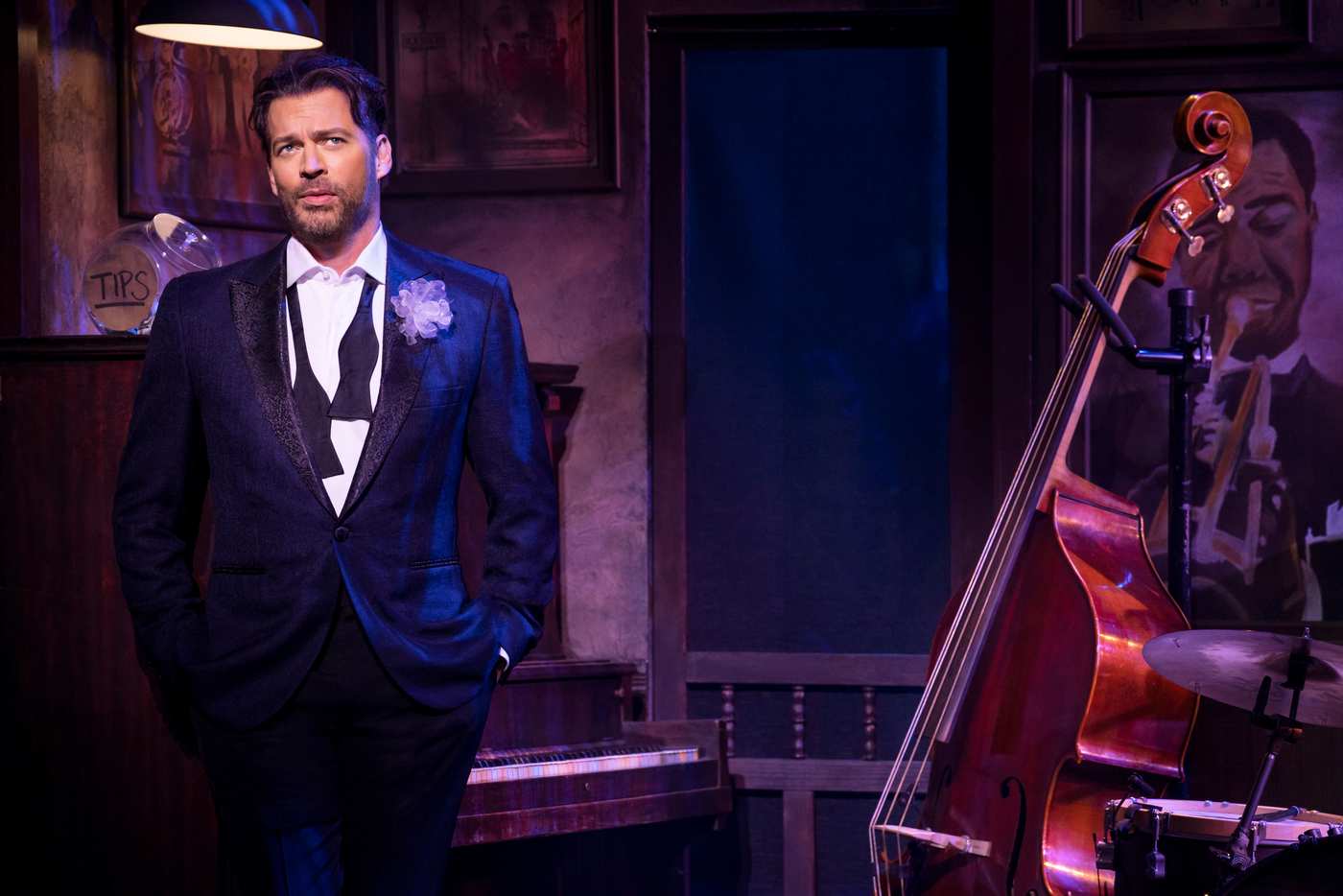 Harry Connick Jr. in "Harry Connick, Jr.: A Celebration of Cole Porter" at the Nederlander Theatre. Photo by Matthew Murphy.