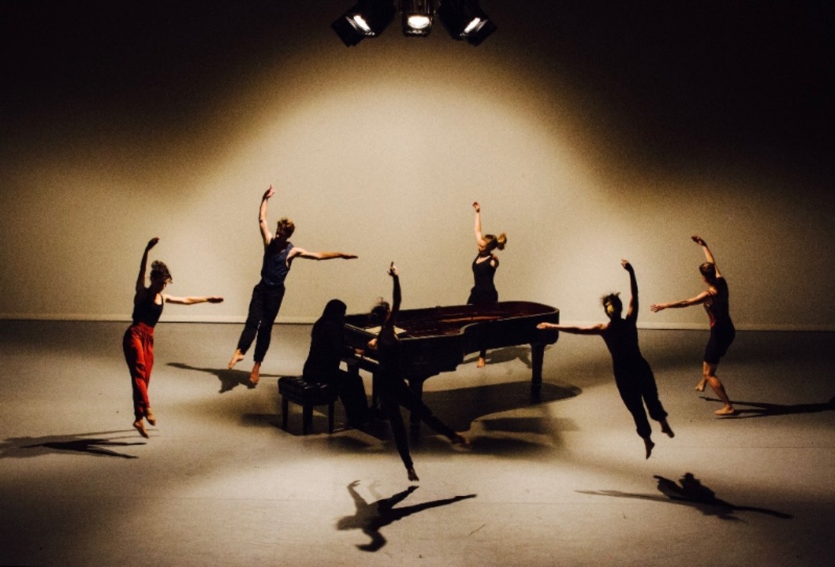 Pam Tanowitz Dance and Simone Dinnerstein perform "New Work for Goldberg Variations" at the Joyce Theater.