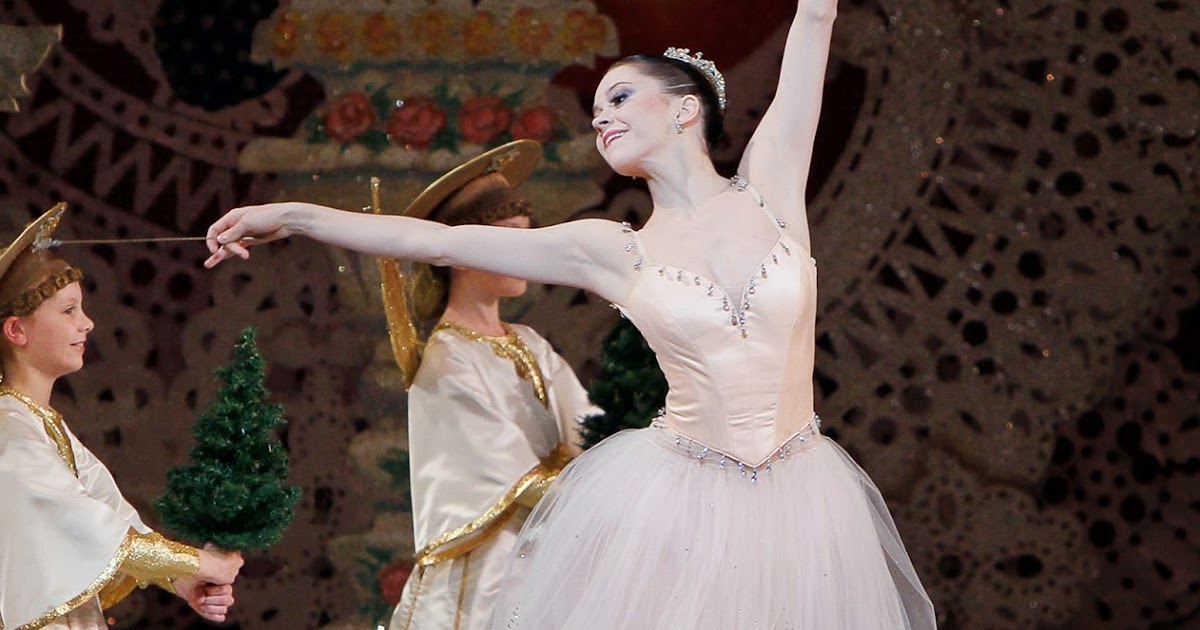 Megan Fairchild in New York City Ballet's production of "The Nutcracker" by George Balanchine at the David H. Koch Theater. Photo by Kolnik.