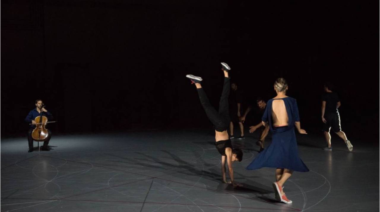 Anne Teresa De Keersmaeker and Rosas in "Mitten wir im Leben sind" at NYU Skirball.