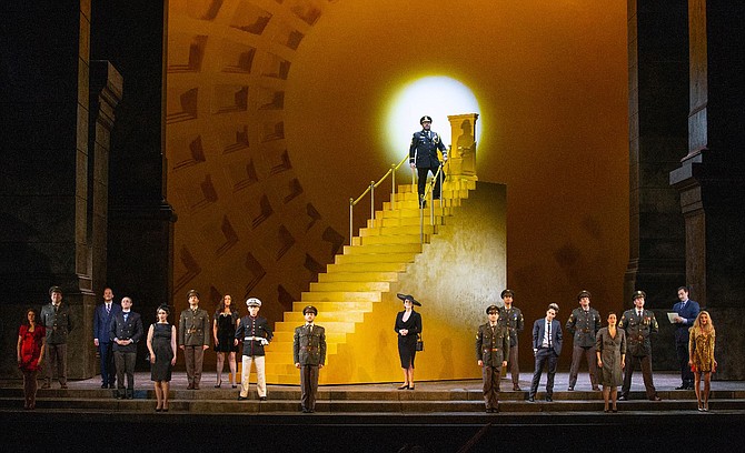 Sir David McVicar's production of Handel's "Agrippina" at the Metropolitan Opera House.