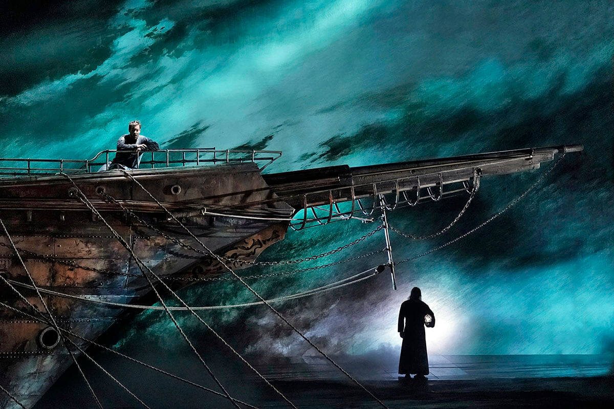 François Girard's new production of Wagner's "Der Fliegende Holländer" at the Metropolitan Opera House.