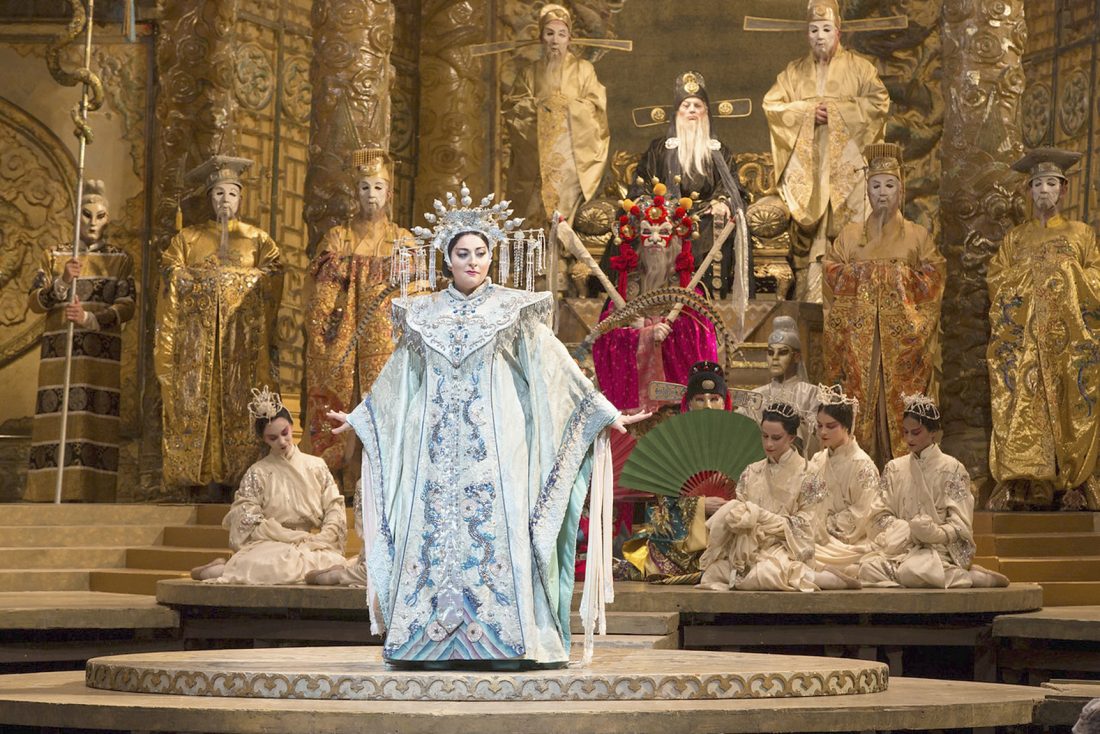 Christine Goerke leads the Metropolitan Opera's production of Puccini's "Turandot".