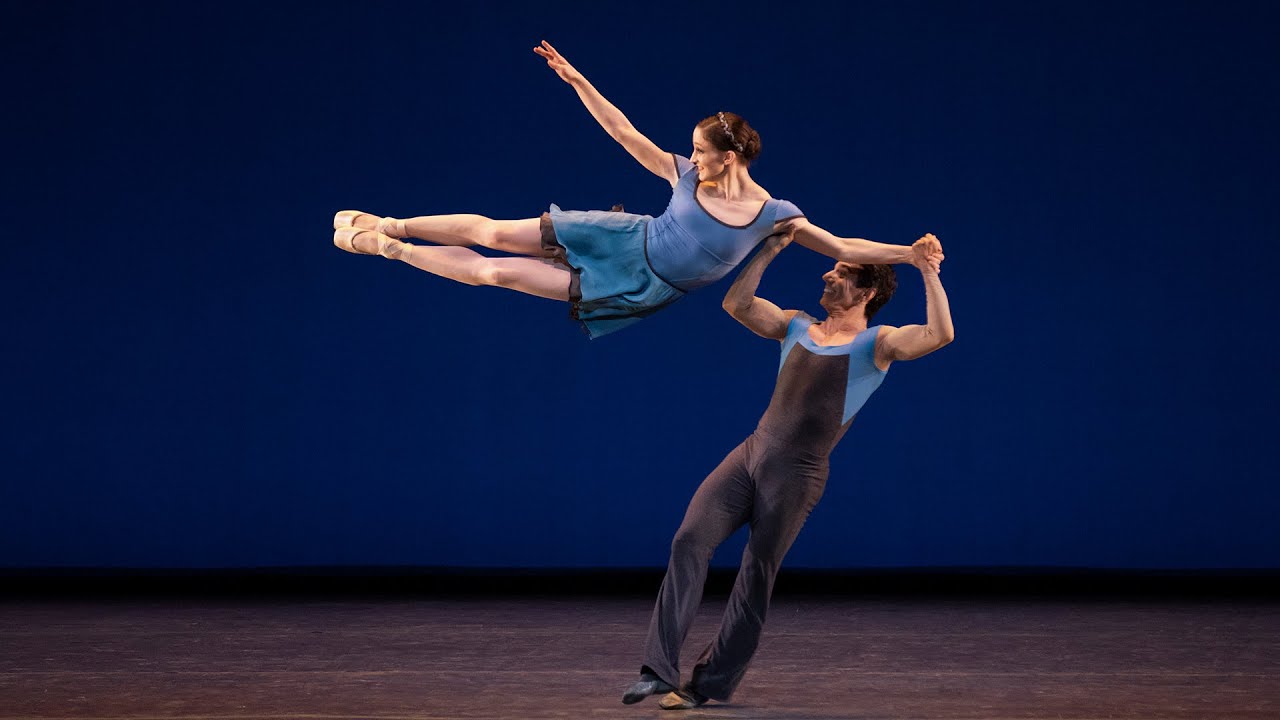 New York City Ballet's Ashley Bouder and Joaquin De Luz in a 2018 performance of Alexei Ratmansky's "Concerto DCSH".