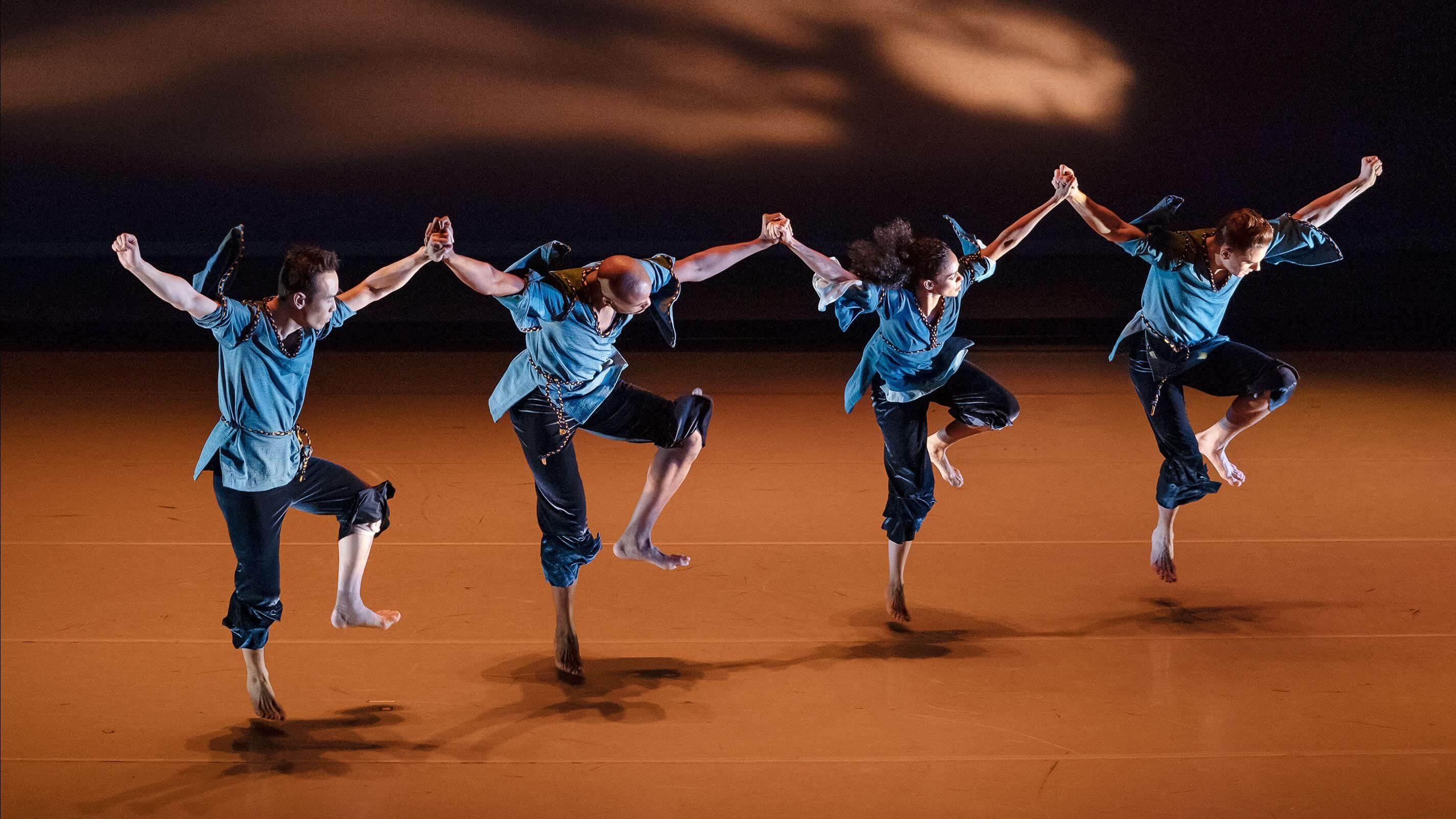 Robert Battle's "Juba" for Alvin Ailey American Dance Theater.